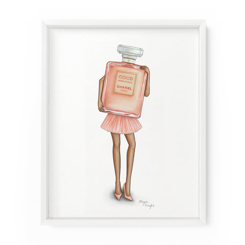 Mademoiselle Fragrance Gal | Fine Art Print