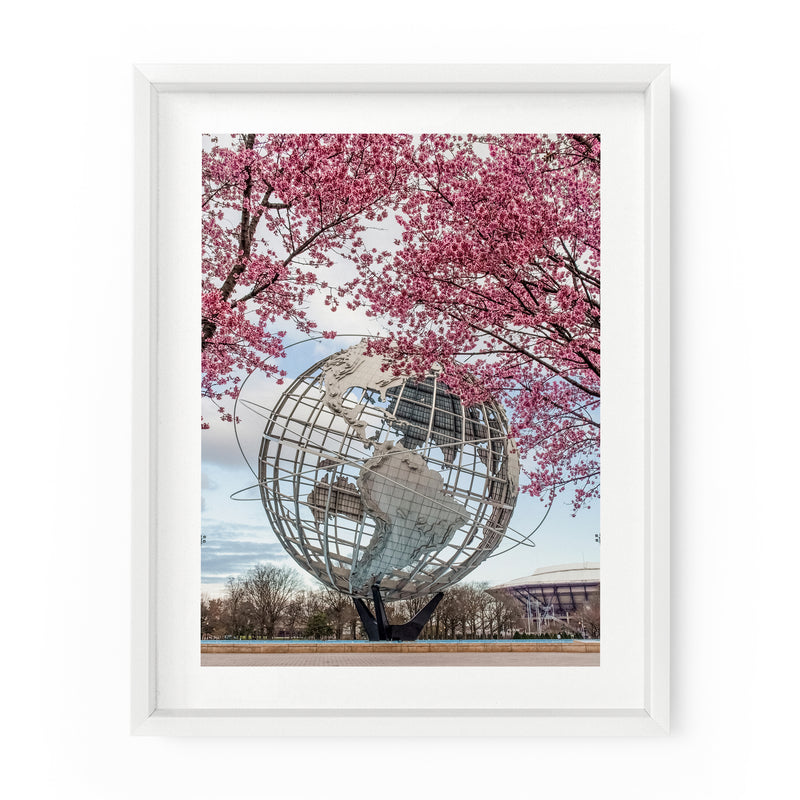 Unisphere Cherry Blossoms | Fine Art Photography Print