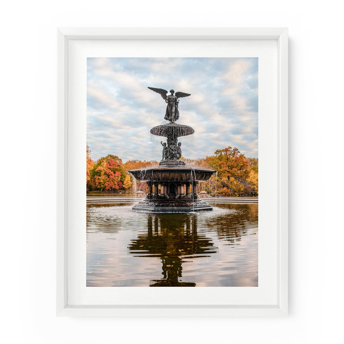 Bethesda Fountain Autumn Reflection (Central Park) | Fine Art Photography Print