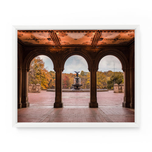 Bethesda Terrace and Fountain Autumn (Central Park) | Fine Art Photography Print