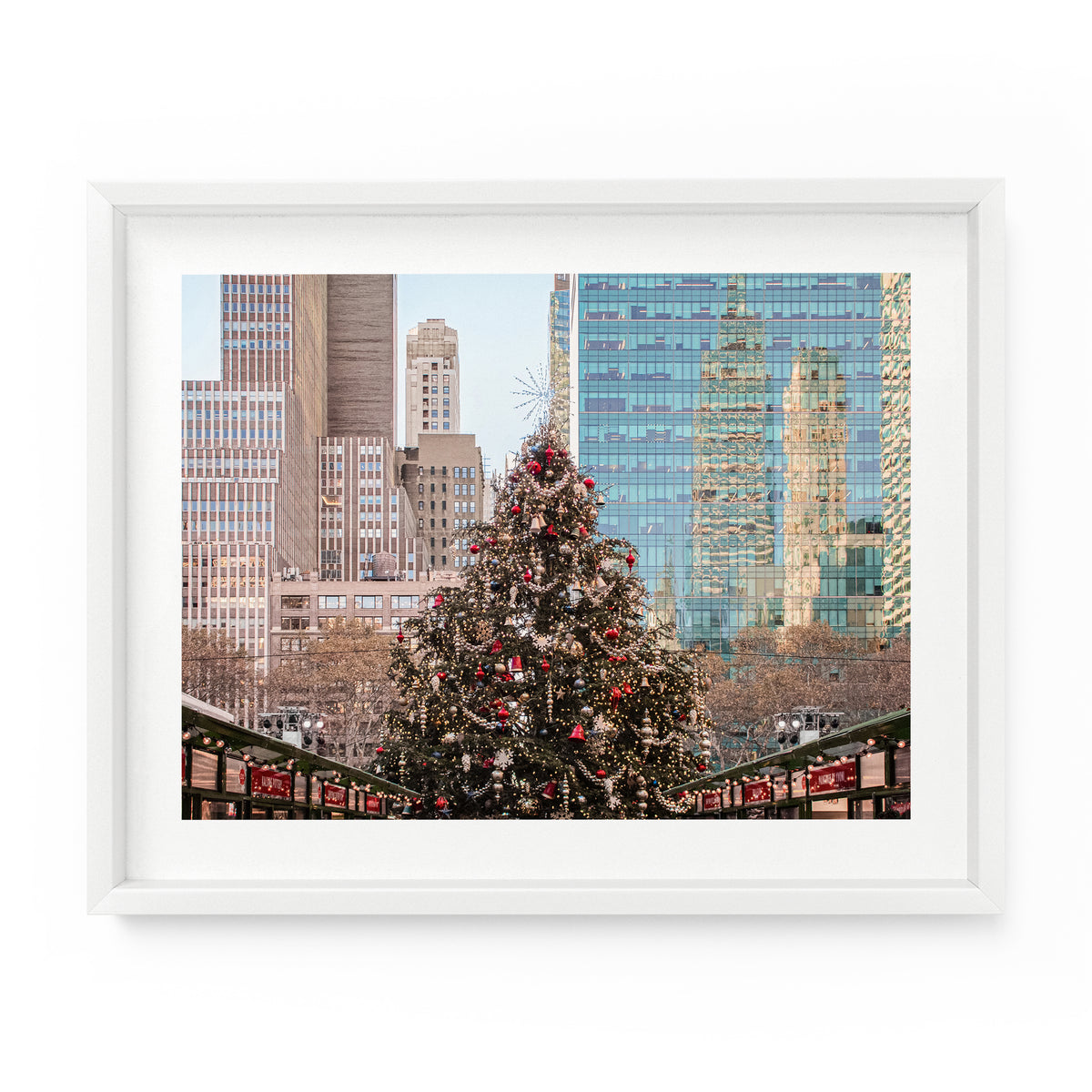 Bryant Park New York Christmas Tree | Fine Art Photography Print