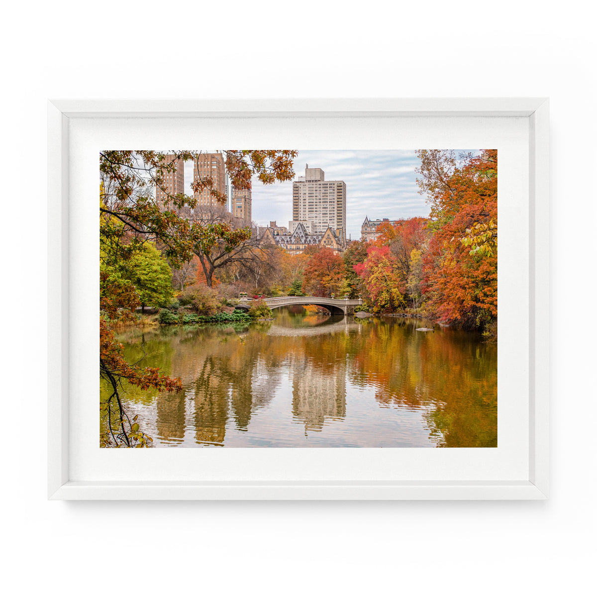 Central Park Autumn Reflection | Fine Art Photography Print