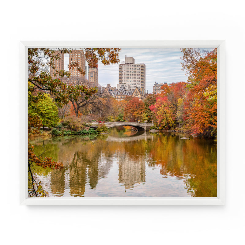 Central Park Autumn Reflection | Fine Art Photography Print