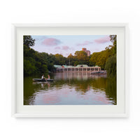 Central Park Boathouse Summer Evening | Fine Art Photography Print