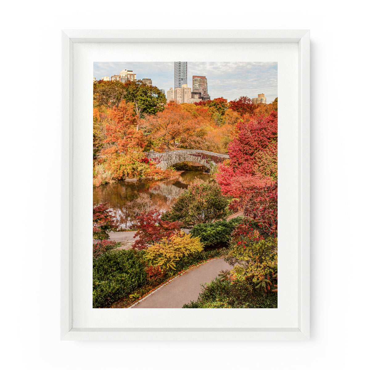 Central Park Fall Foliage (Gapstow Bridge) | Fine Art Photography Print