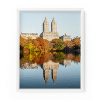 Central Park Lake Autumn Reflection | Fine Art Photography Print