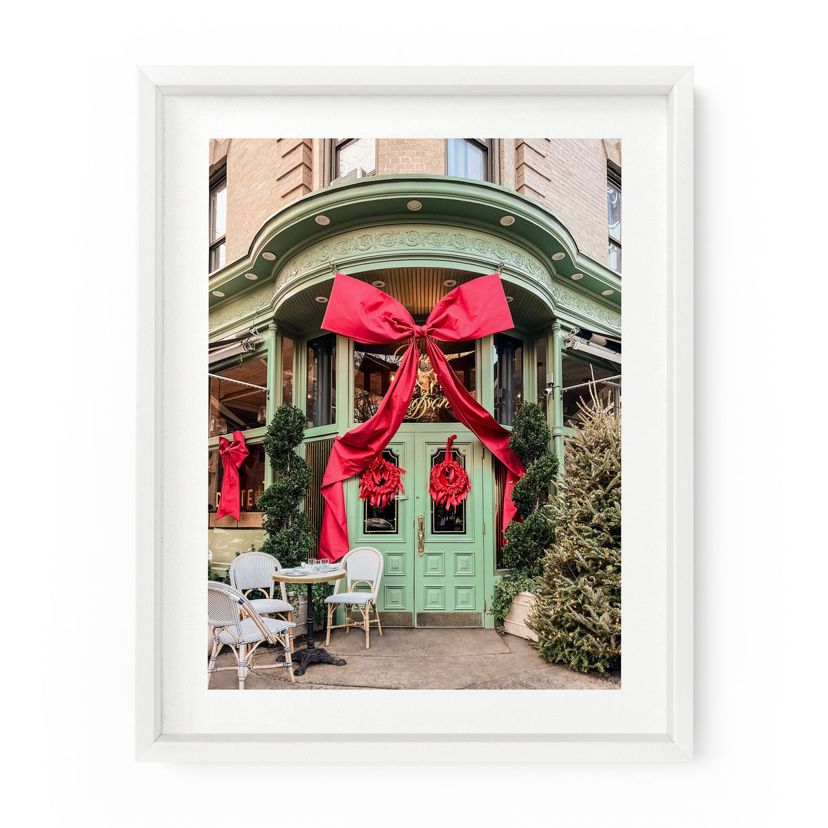 Dante West Village Red Bow | Fine Art Photography Print
