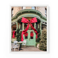 Dante West Village Red Bow | Fine Art Photography Print