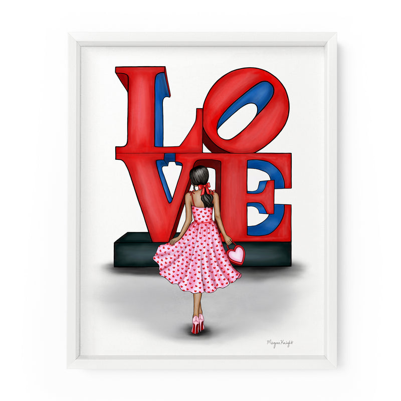 LOVE Gal | Fashion Illustration Art Print