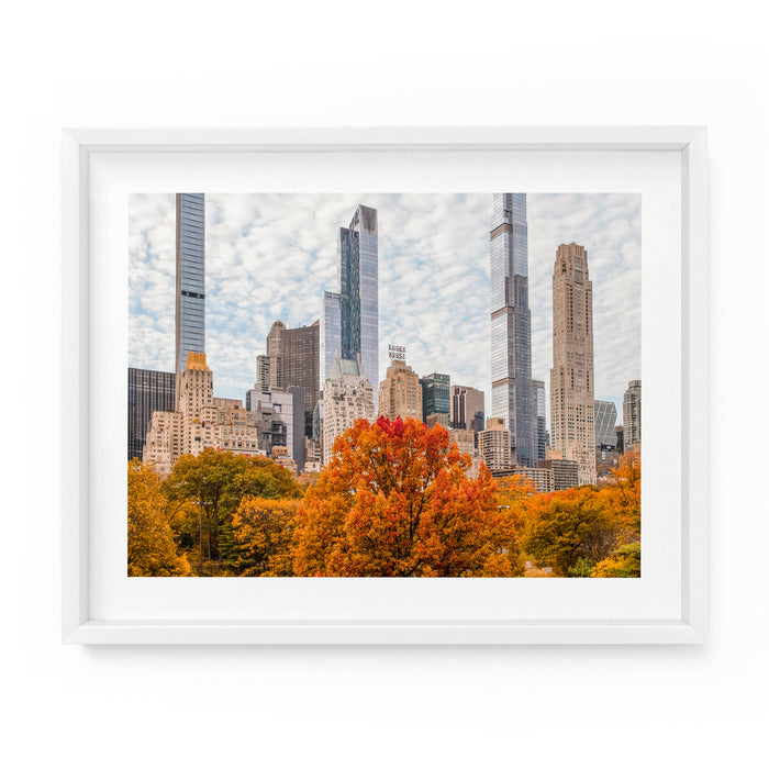 New York City Autumn Skyline (Central Park) | Fine Art Photography Print