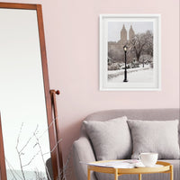 Central Park Snowy Winter Path | Fine Art Photography Print