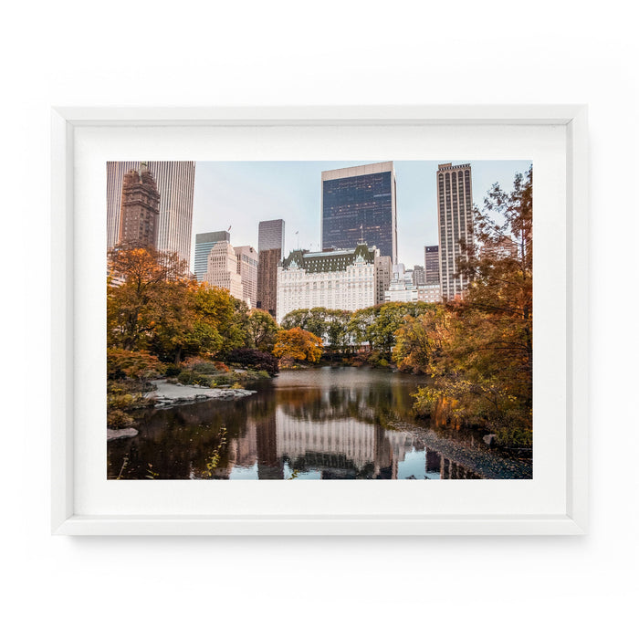 The Plaza Autumn Reflection (Central Park) | Fine Art Photography Print