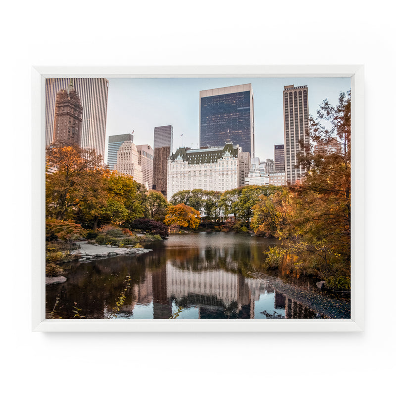 The Plaza Autumn Reflection (Central Park) | Fine Art Photography Print