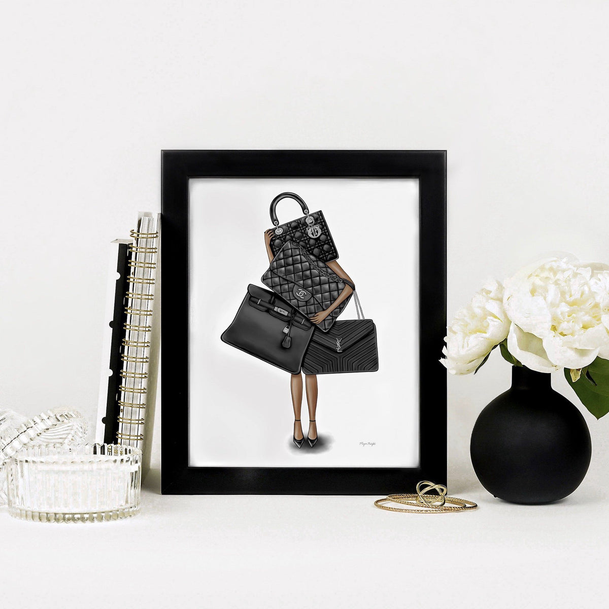 Bag Lover | Fashion Illustration Art Print