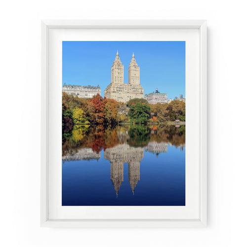 Central Park Autumn Reflection | Fine Art Print