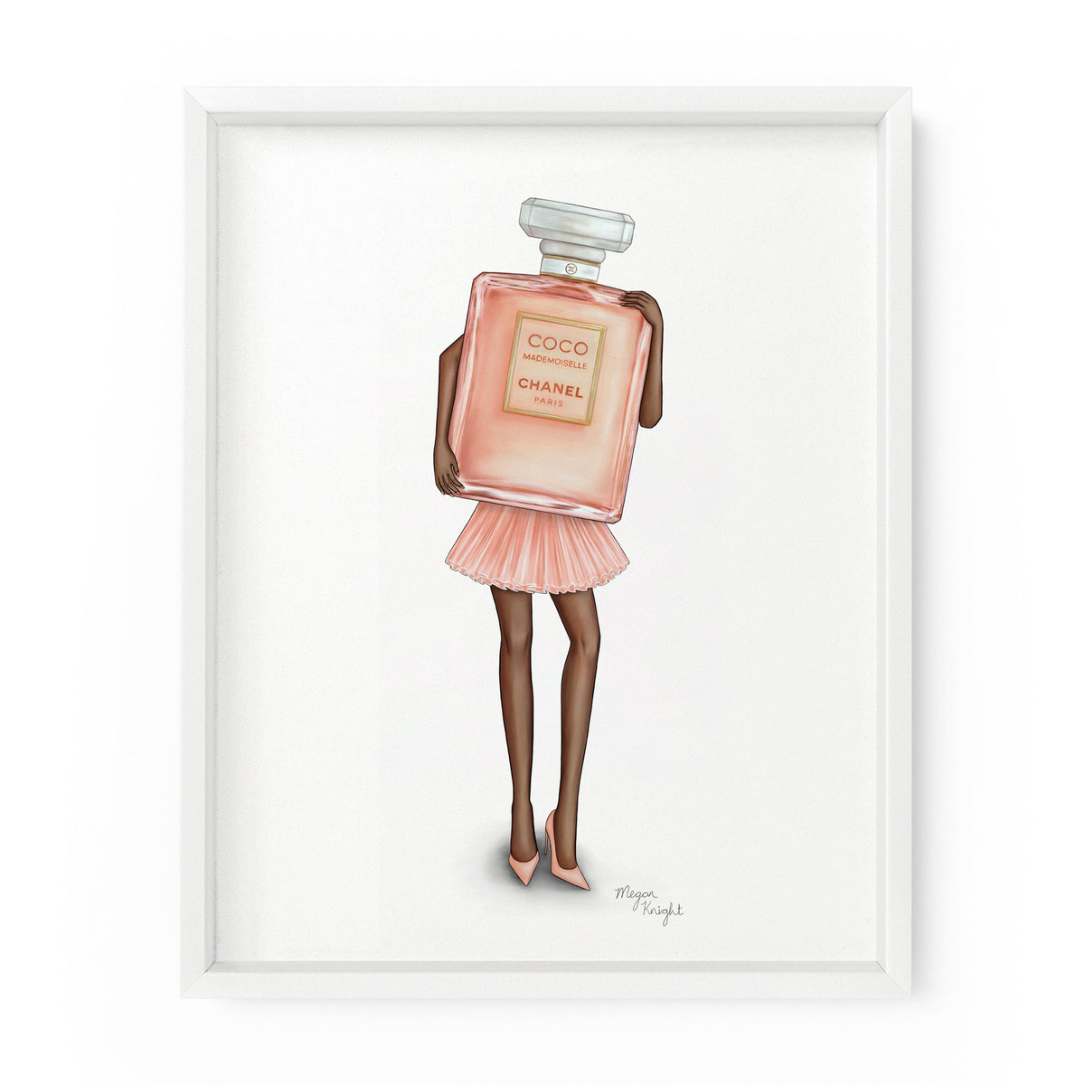 Mademoiselle Fragrance Gal | Fine Art Print