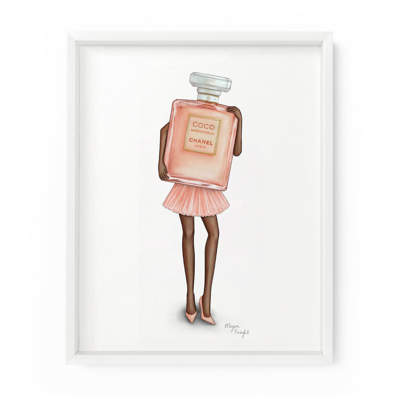 Mademoiselle Fragrance Gal | Fine Art Print