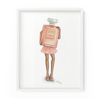 Mademoiselle Fragrance Gal | Fine Art Print