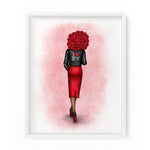NY Rose Gal | Fashion Illustration Art Print