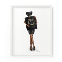 Noir Fragrance Gal | Fine Art Print