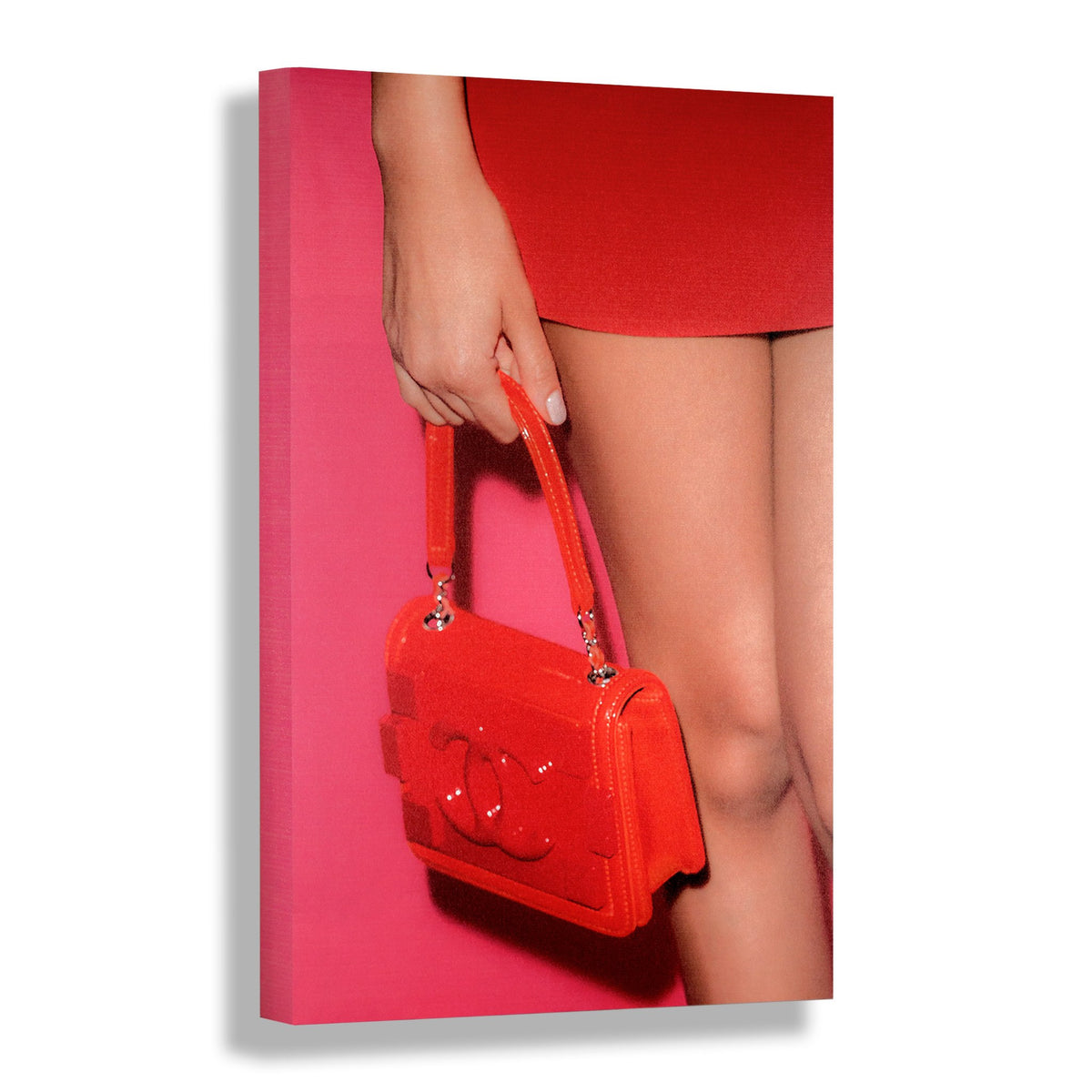 Candy Red | Fashion Art Print - RECOVETED - Fashion Art Prints