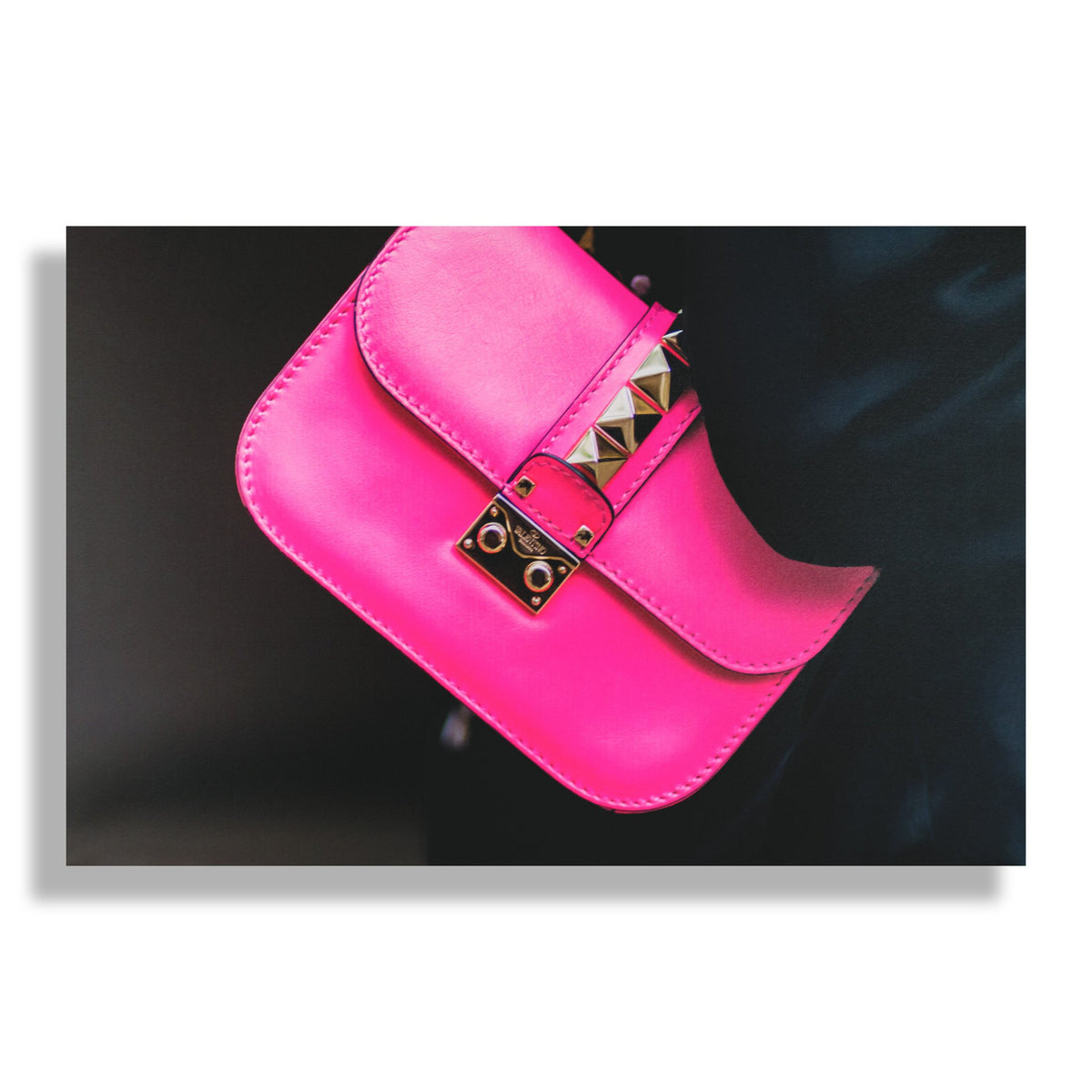 Fuchsia Fashionista | Fashion Art Print - RECOVETED - Fashion Art Prints