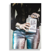 Lait de Coco | Fashion Art Print - RECOVETED - Fashion Art Prints