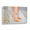RECOVETED - Orange Heels - Fashion Wall Art - Shoe Art Print