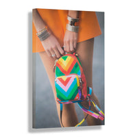 Rainbow Bright | Fashion Art Print - RECOVETED - Fashion Art Prints