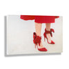 Red Over Heels | Fashion Art Print - RECOVETED - Fashion Art Prints