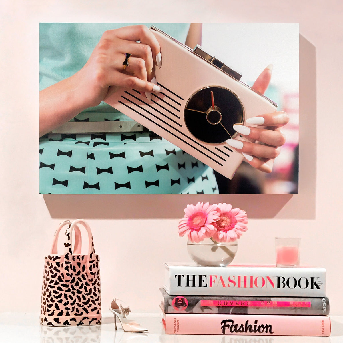 Retro Radio | Fashion Art Print - RECOVETED - Fashion Art Prints