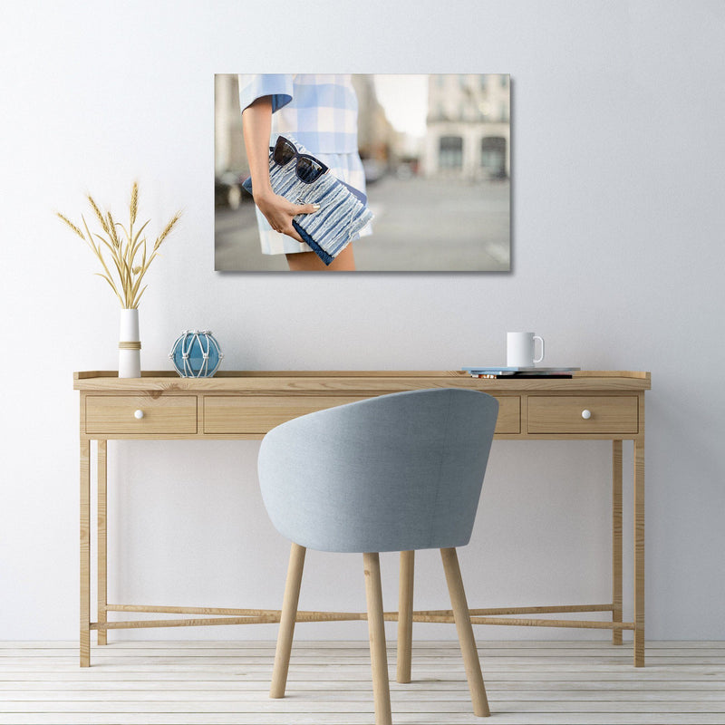 Recoveted- Fashion Wall Art - Shades of Blue