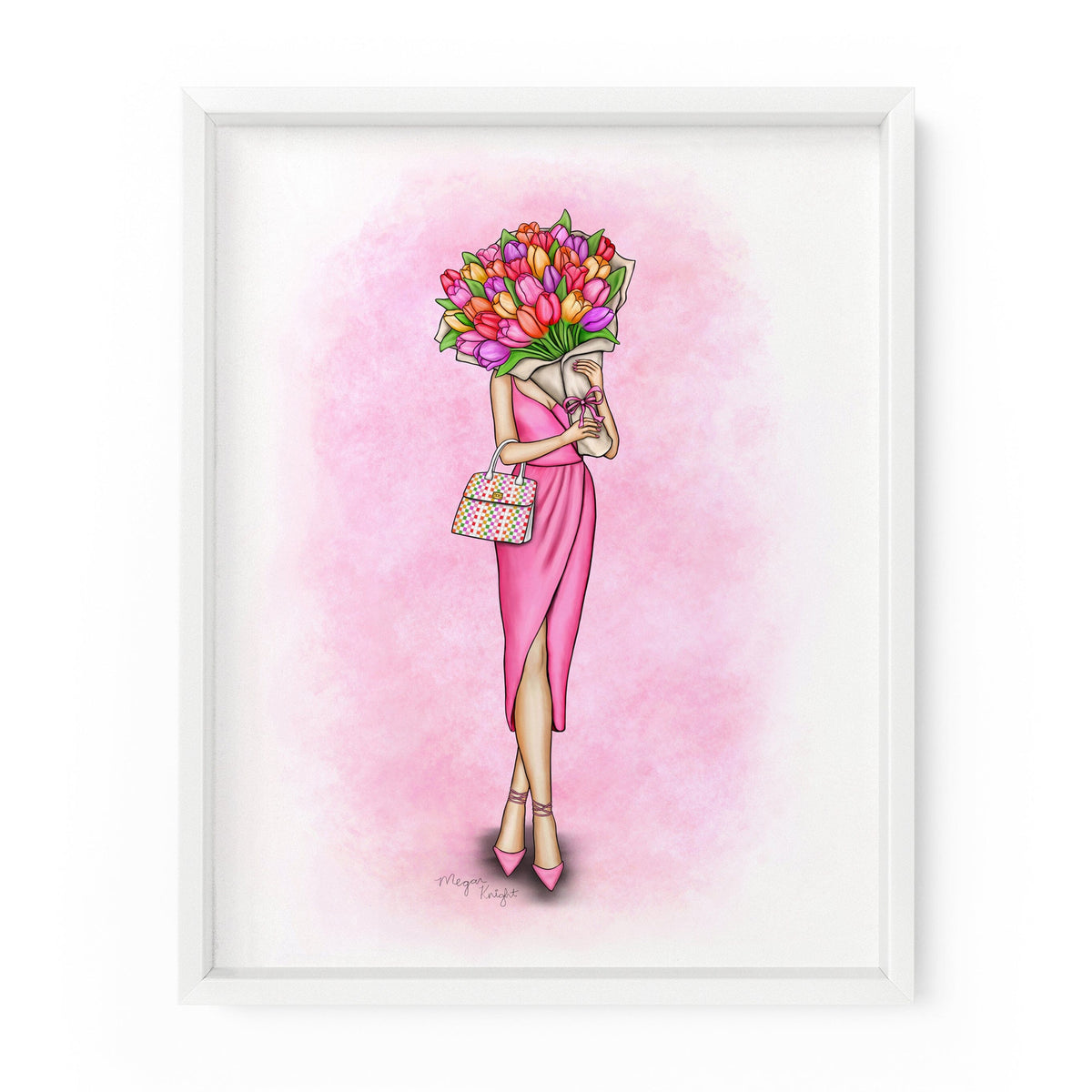 Tulip Gal | Fashion Illustration Art Print