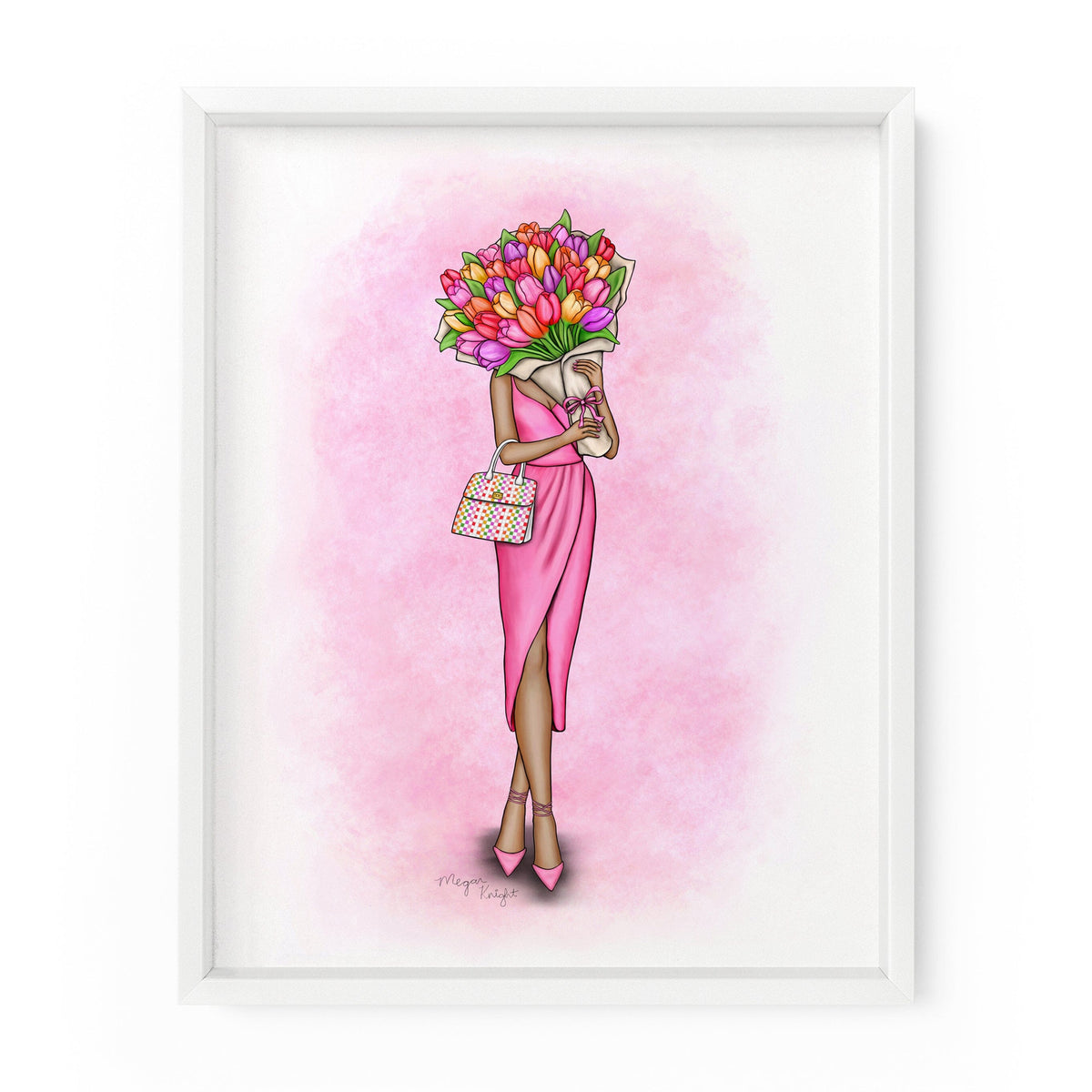 Tulip Gal | Fashion Illustration Art Print