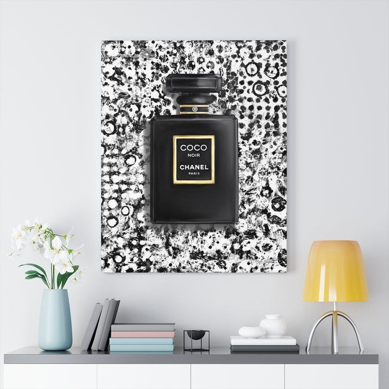 Fragrance Noir | Chanel Canvas Art Print