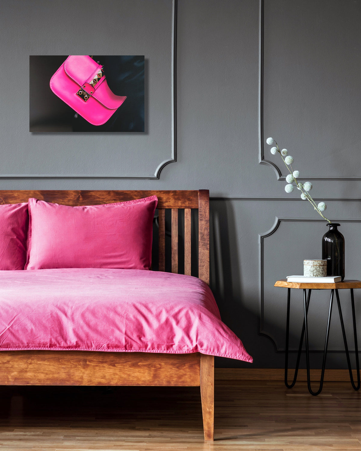 Fuchsia Fashionista | Canvas Art