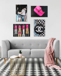 Fuchsia Fashionista | Canvas Art