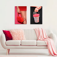 Paint the Town Rose | Canvas Art