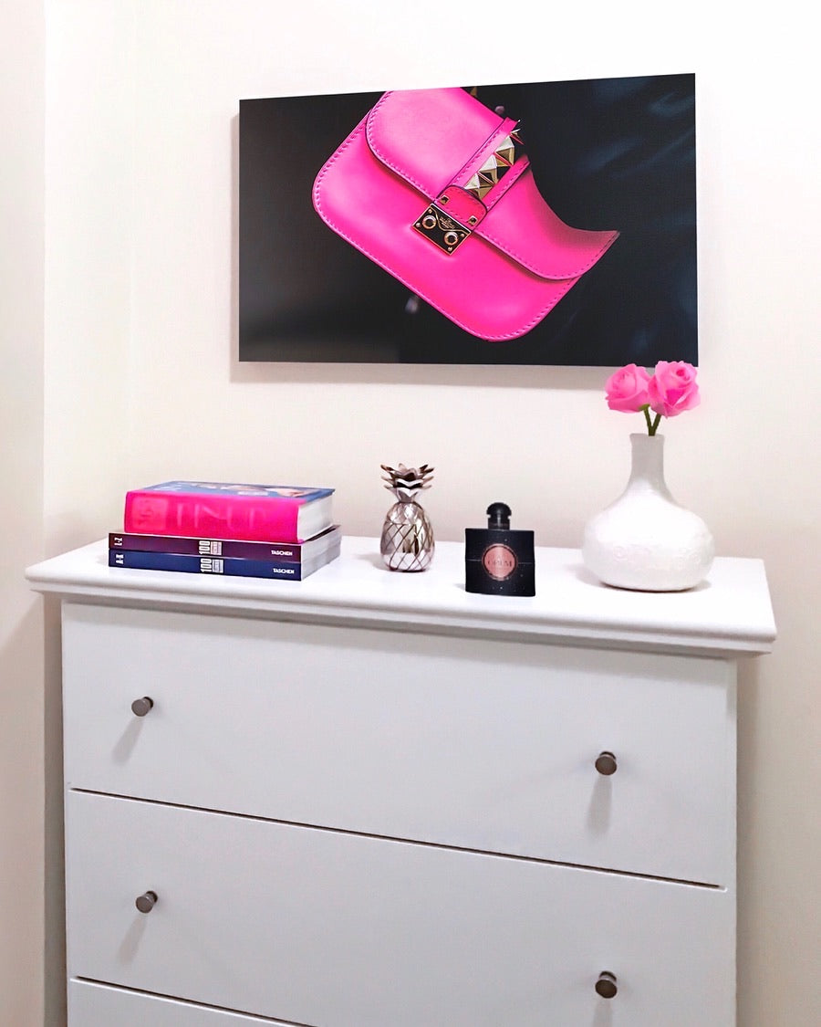 Fuchsia Fashionista | Canvas Art