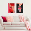 Candy Red | Canvas Art