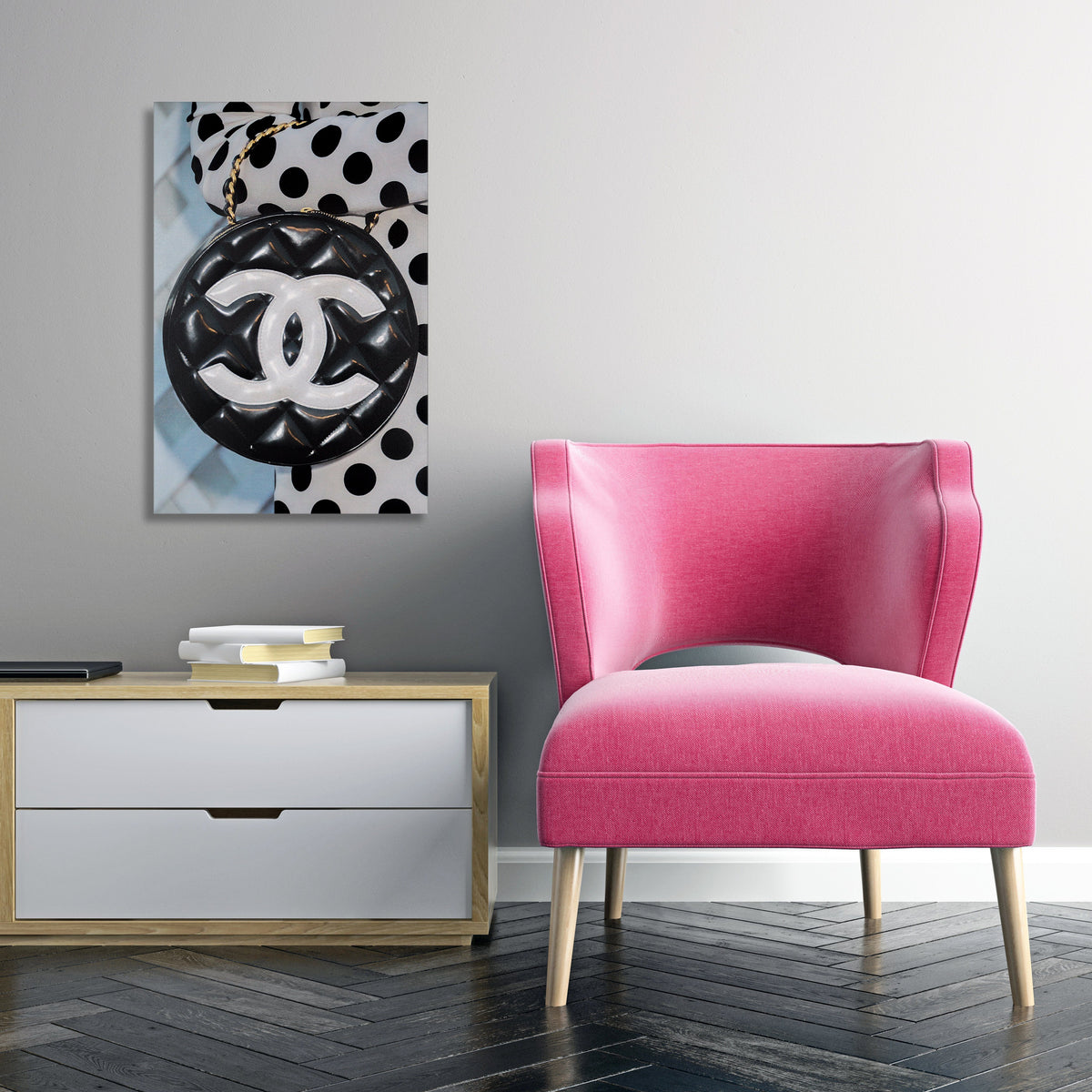 Chanel canvas art - RECOVETED